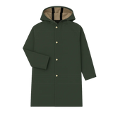 Balmacaan Raincoat - Obsidian