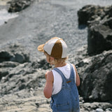 Child's Patch Hat - Bark/Salt