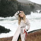 Boheme Trench Rain Coat - Salt