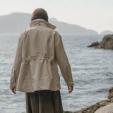 Women's Waterproof Smock Jacket - Salt