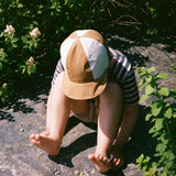 Child's Patch Hat - Bark/Salt