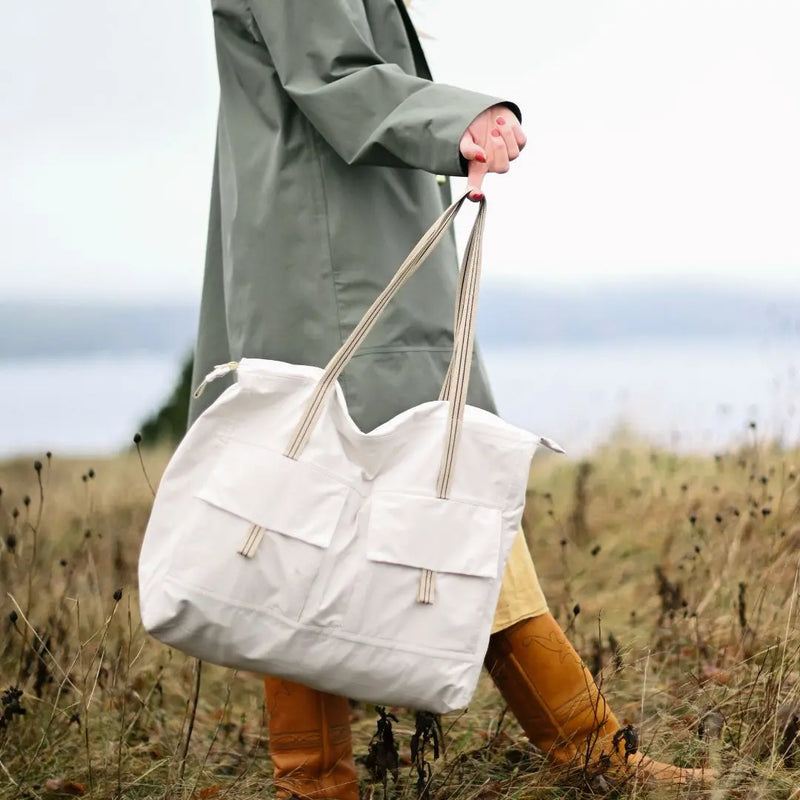 Waterproof Day Tote - Salt