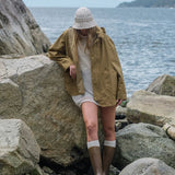 Women's Waterproof Field Jacket - Ochre
