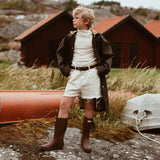 Balmacaan Raincoat - Obsidian