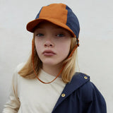 Child's Patch Hat - Red Oak/Inkberry