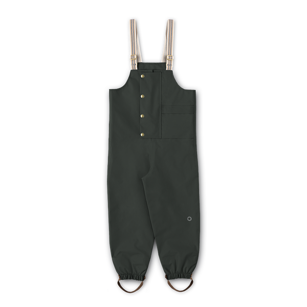 Dungaree Rain Pants - Obsidian