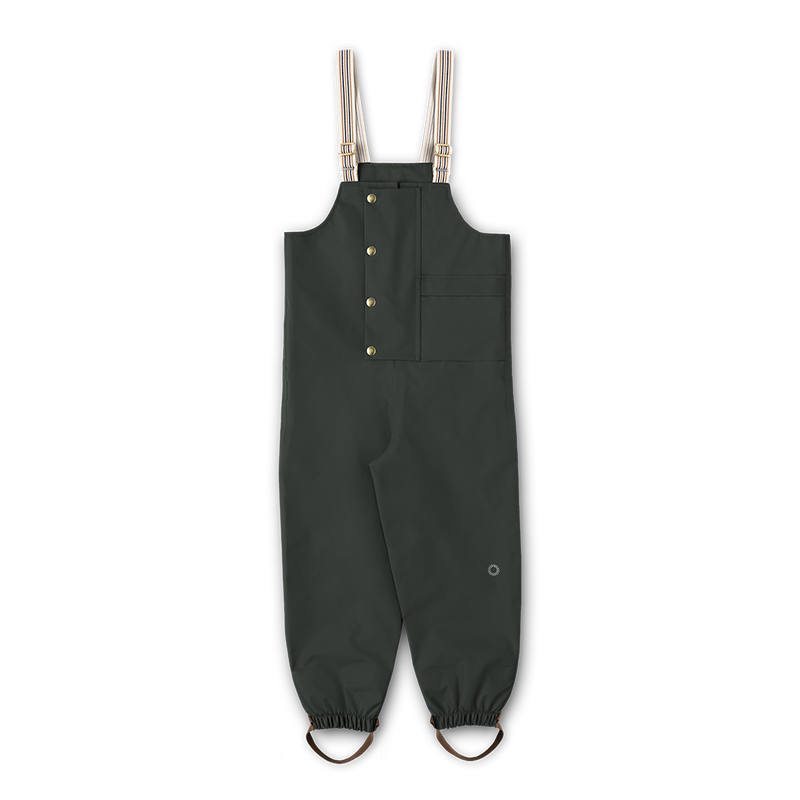 Dungaree Rain Pants - Obsidian