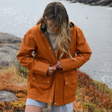 Adult Field Smock Rain Coat - Red Oak