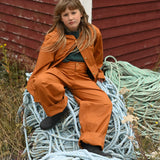 Waterproof Walking Trousers - Red Oak