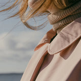 Women's Daily Rain Coat - Crabapple