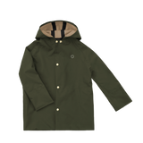 Midi Rain Coat - Pine