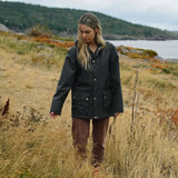Adult Field Smock Rain Coat - Obsidian