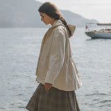 Women's Waterproof Smock Jacket - Salt