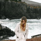 Boheme Trench Rain Coat - Salt