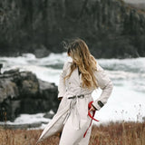 Boheme Trench Rain Coat - Salt