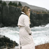 Boheme Trench Rain Coat - Salt
