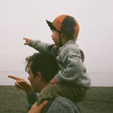 Child's Patch Hat - Rust/Obsidian