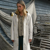 Women's Waterproof Poncho - Salt