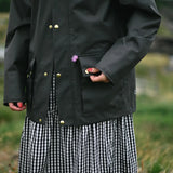 Adult Field Smock Rain Coat - Obsidian