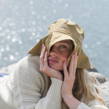 Adult Bucket Rain Hat - Ochre