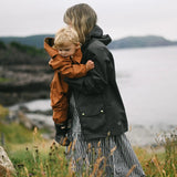 Adult Field Smock Rain Coat - Obsidian