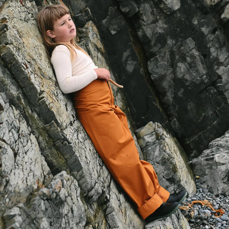 Waterproof Walking Trousers - Red Oak