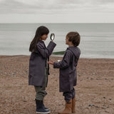 Mackintosh Rain Coat - False Indigo - 1/2 - Recycled