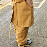 Youth Waterproof Walking Trousers - Ochre