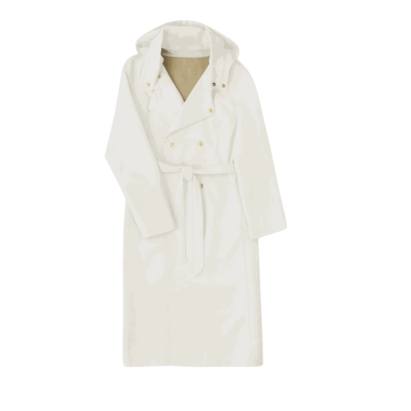 Boheme Trench Rain Coat - Salt