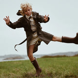 Balmacaan Raincoat - Obsidian