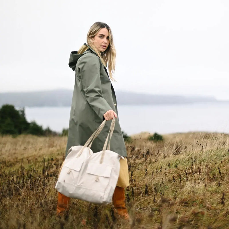 Waterproof Day Tote - Salt