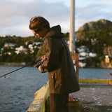 Youth Field Smock Raincoat - Obsidian